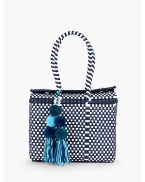 Un Pueblo Bombon Mini Bag - Blue