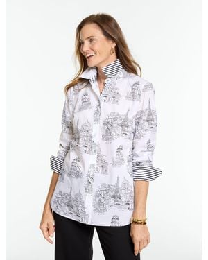 Talbots Modern Classic Shirt - White