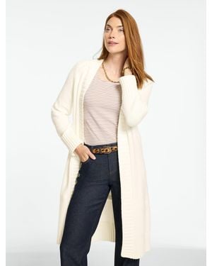 Talbots Open Front Duster Cardigan Sweater - Blue