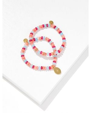 Talbots Celestine Stretch Bracelet Set - White