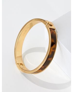 Talbots Tortoiseshell Hinge Bracelet - Metallic