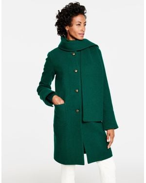 Talbots Scarf Coat - Green