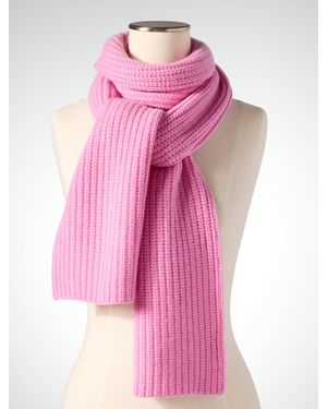 Talbots Chunky Cashmere Scarf - Pink