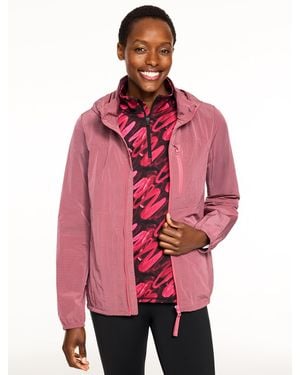 Talbots Ripstop Hooded Jacket - Red