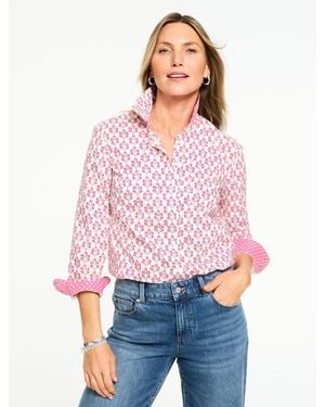 Talbots Modern Classic Shirt - Red