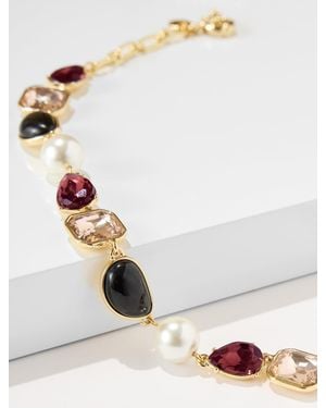 Talbots Rsvp Gem Necklace - White