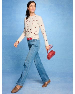 Talbots Crewneck Sweatshirt - White