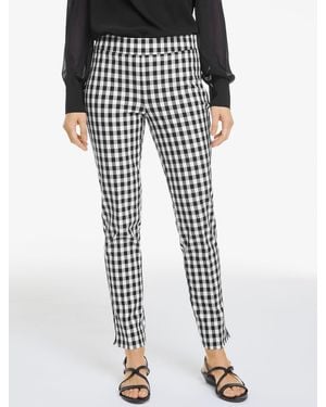 Talbots Chatham Cotton Bi-stretch Slim Ankle Pants - Black