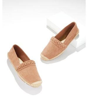 Talbots Izzy Braided Espadrille Flats - White