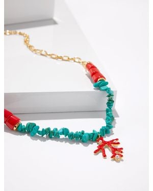 Talbots Kalypsa Necklace - Red