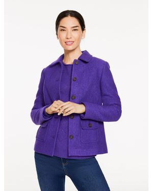 Talbots Berkshire Wool Jacket - Purple
