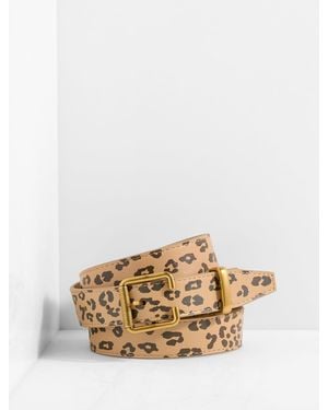 Talbots Leather Belt - Natural