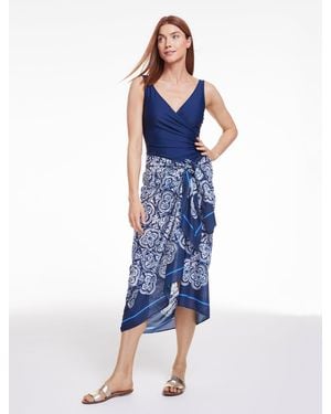 Aqua Club Pareo Cover-up - Blue