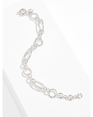 Talbots Porter Chain Bracelet - White