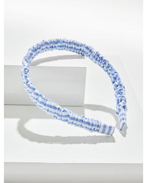 Talbots Sunshine Stripe Headband - Blue