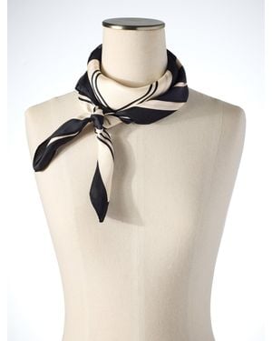 Talbots Paris Scenic Square Scarf - Natural