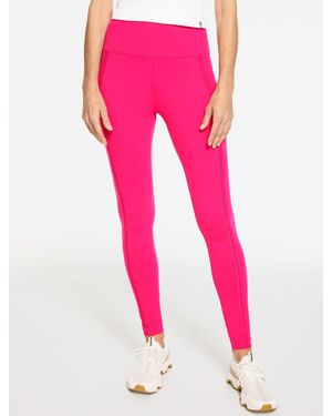 Talbots Performance Compression Leggings - Pink