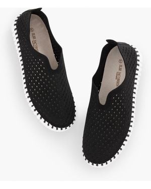 Ilse Jacobsen Tulip Slip-on Flats - Black