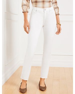 Talbots Slim Ankle Jeans - White