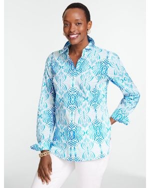 Talbots Modern Classic Shirt - Blue
