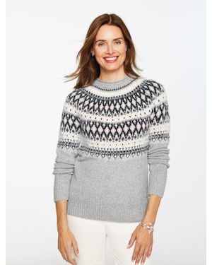 Talbots Crewneck Sweater - Gray