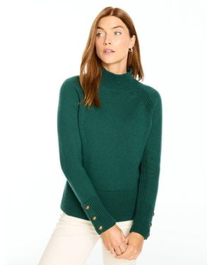Talbots Mockneck Sweater - Blue