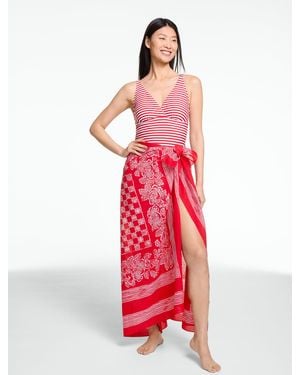 Aqua Club Pareo Cover-up - Red