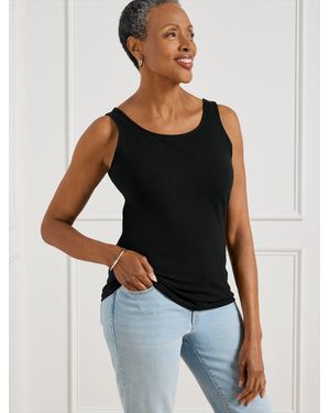 Talbots 180° Two-way Tank Top - Black