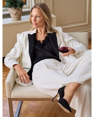 Talbots Lightweight Double Cloth Blazer - Black