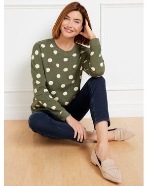 Talbots Crewneck Sweatshirt - Green