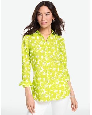 Talbots Modern Classic Shirt - Yellow