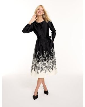 Talbots Soft Midi Shirtdress - Black