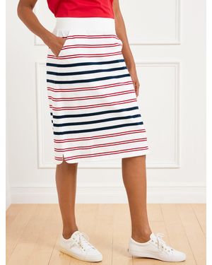 Talbots Authentic Midi Skirt - White