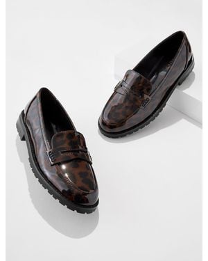 Talbots Cassidy Patent Loafers - Brown