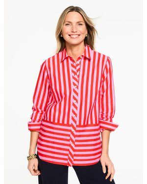 Talbots Modern Classic Shirt - Red
