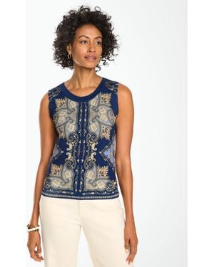 Talbots Charming Shell Jumper - Blue