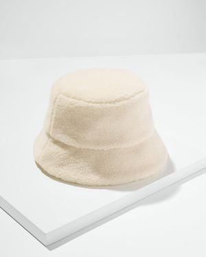 Talbots Sherpa Bucket Hat - Natural