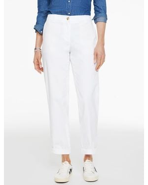 Talbots Heritage Twill Everyday Chinos Trousers - White