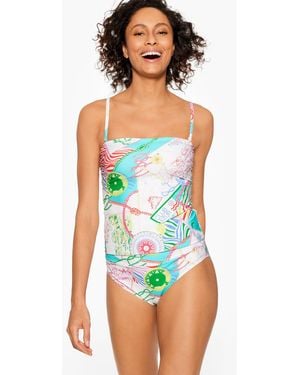Aqua Club Bandeau Tankini - Blue