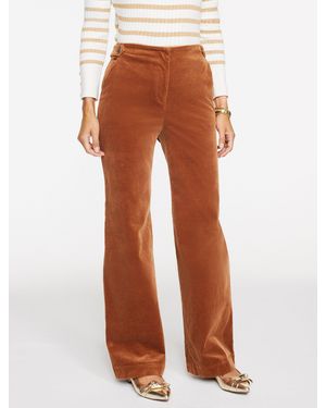 Talbots Wide Leg Corduroy Pants - Brown