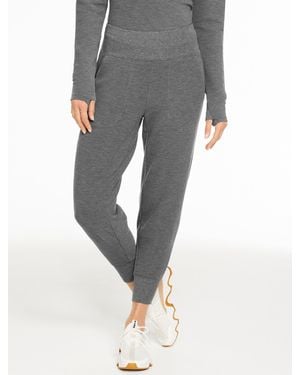 Talbots Tech Waffle Jogger Pants - Grey
