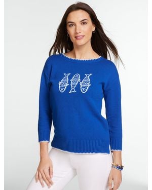 Talbots Crewneck Sweater - Blue