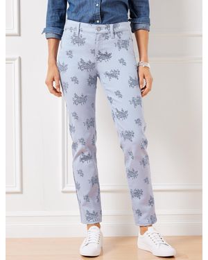 Talbots Slim Ankle Jeans - Blue