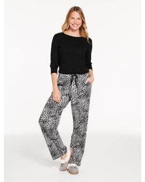 Talbots Cotton Pajama Set - Black