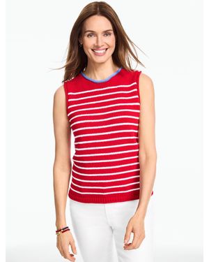 Talbots Roll Edge Jumper Shell - Red