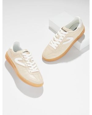 Tretorn ® Skylar Leather Sneakers - Natural