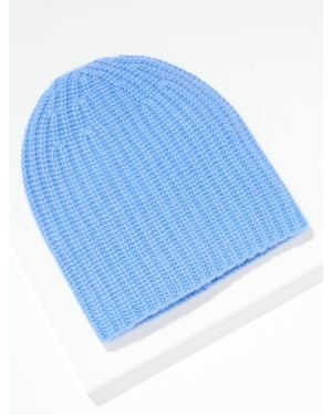 Talbots Chunky Cashmere Beanie - Blue