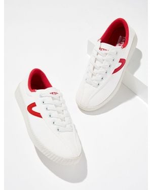 Tretorn ® Hopper Canvas Trainers - White