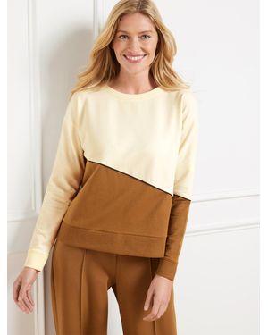 Talbots Crewneck Sweatshirt - Natural