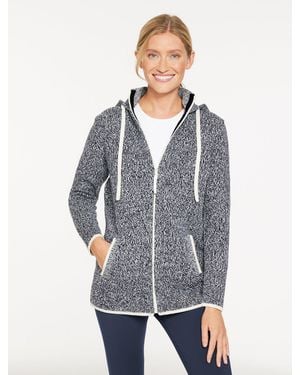 Talbots Hooded Sweater - Gray